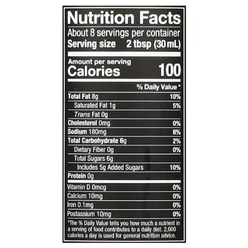 Inspired Organics® 8 fl. oz. Honey Mustard Dressing