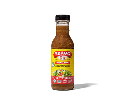 Bragg 12 fl. oz. Organic Oil-Free Vinaigrette Dressing