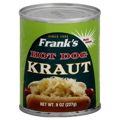 Frank's 8 oz. Hot Dog Kraut