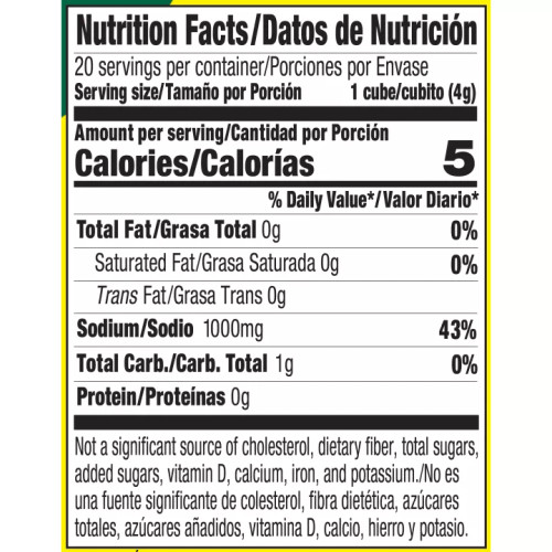 Maggi® 2.82 oz. Vegetable Flavored Bouillon (20 Pack)
