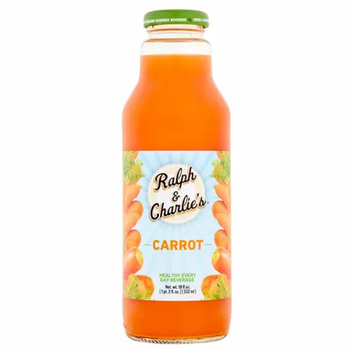 Ralph & Charlie's 18 fl. oz. Healthy Every Day Beverage Carrot Drink Blend