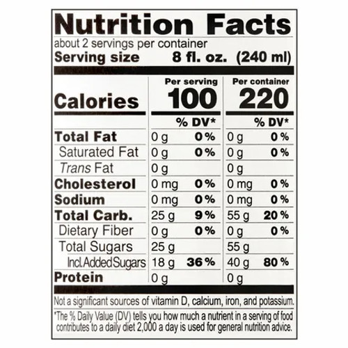 Ralph & Charlie's 18 fl. oz. Healthy Every Day Beverage Mango Carrot Drink Blend