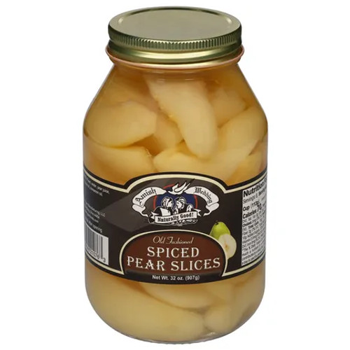 Amish Wedding® 32 oz. Old Fashioned Spiced Pear Slices