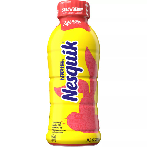 Nesquik 14 fl. oz. Low Fat Strawberry Milk