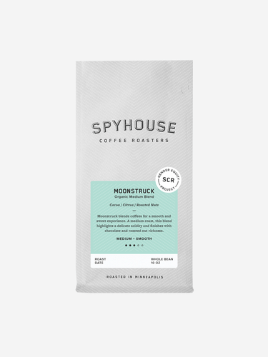 Spyhouse Coffee 10 oz. Moonstruck Organic Medium Roast Whole Bean Coffee