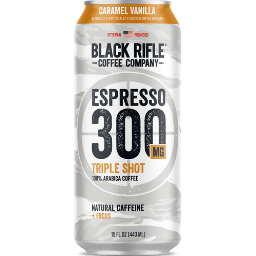 Black Rifle 12 fl. oz. Ready To Drink Espresso Triple Shot Caramel Vanilla Coffee (6 Pack)