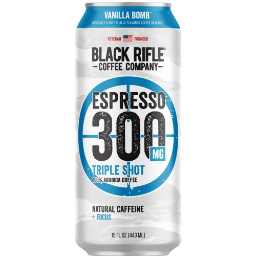 Black Rifle 12 fl. oz. Ready To Drink Espresso Triple Shot Vanilla Bomb (6 Pack)