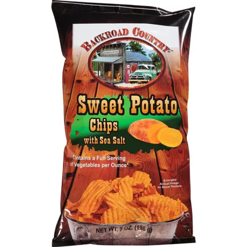 Backroad Country® 7 oz. Sweet Potato Chips with Sea Salt