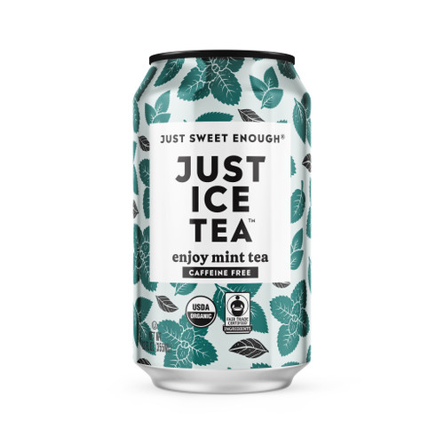 Just Ice Tea 12 fl. oz. Organic Enjoy Mint Tea (12 Pack)