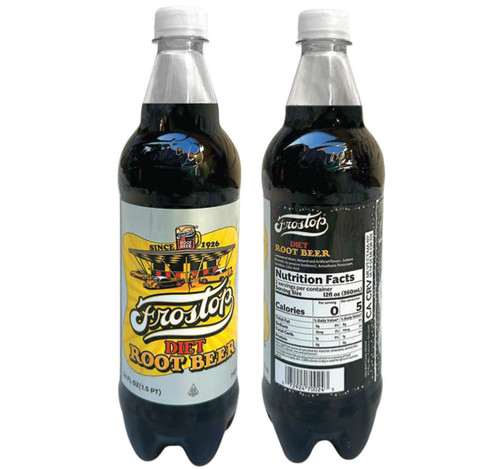 Frostop 24 fl. oz. Diet Root Beer