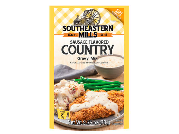 Southeastern Mills 2.75 oz. Sausage Flavored Country Gravy Mix