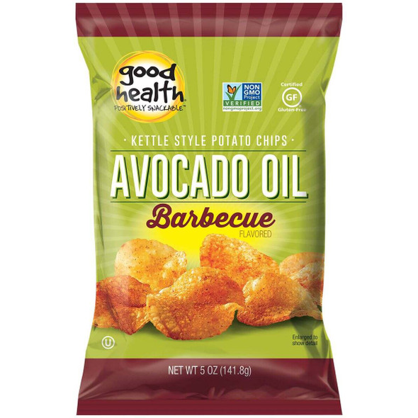 Good Health 5 oz. Avocado Oil BBQ Kettle Potato Chips