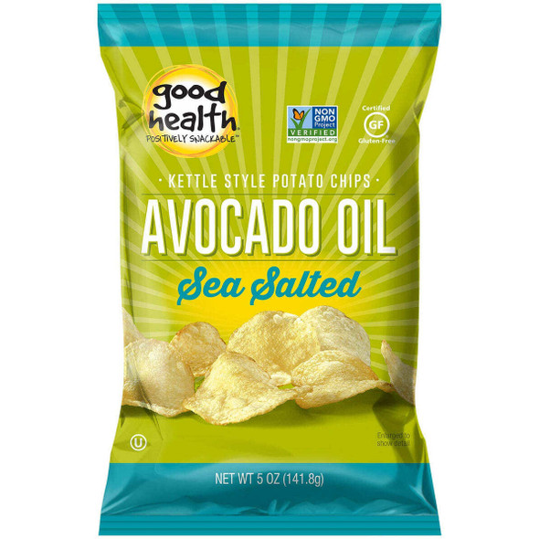 Good Health 5 oz. Avocado Oil Sea Salt Kettle Potato Chips