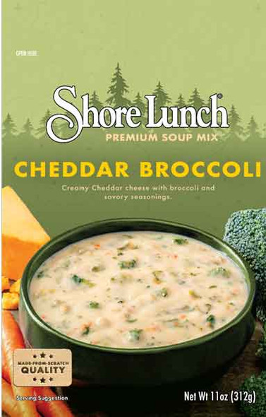 Shore Lunch 11 oz. Cheddar Broccoli Soup Mix