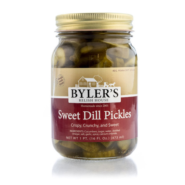Byler's Relish House 16 oz. Sweet Dill Pickles