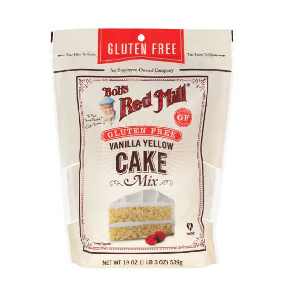 Bob's Red Mill 16 oz. Gluten Free Vanilla Yellow Cake Mix