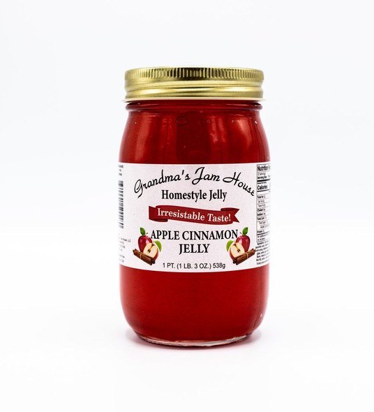 Grandma's Jam House 16 oz. Homestyle Apple Cinnamon Jelly