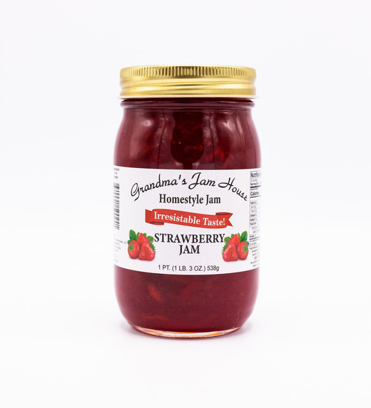 Grandma's Jam House 16 oz. Homestyle Strawberry Jam