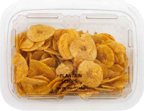 Kitch'n Snacks 4 oz. Salted Plantain Chips Tub