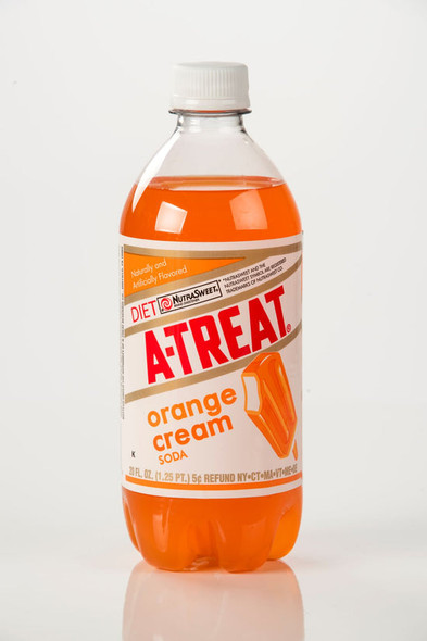 A-Treat® 20 fl. oz. Diet Orange Cream Soda