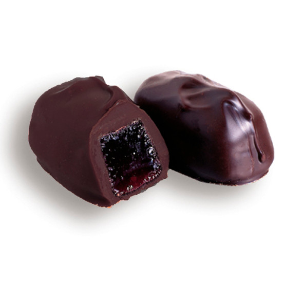 Asher's 16 oz. Dark Chocolate Raspberry Jellies