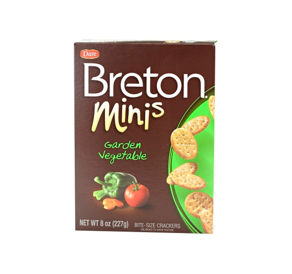 Brenton's 8 oz. Garden Vegetable Minis Crackers