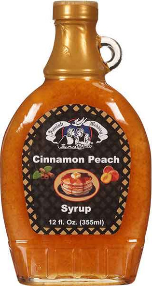 Amish Weddings® 12 fl. oz. Cinnamon Peach Syrup