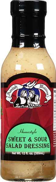 Amish Weddings® 12 fl. oz. Homestyle Sweet & Sour Salad Dressing