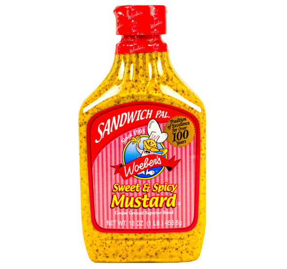 Woeber's 16 oz. Sweet & Spicy Mustard