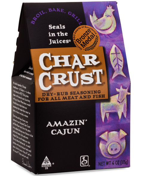 Char Crust 4 oz. Amazin' Cajun