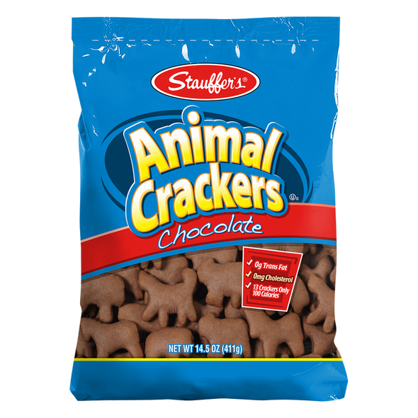 Stauffer's 14.5 oz. Chocolate Animal Crackers