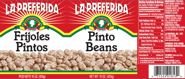 La Preferida® 15 oz. Pinto Beans