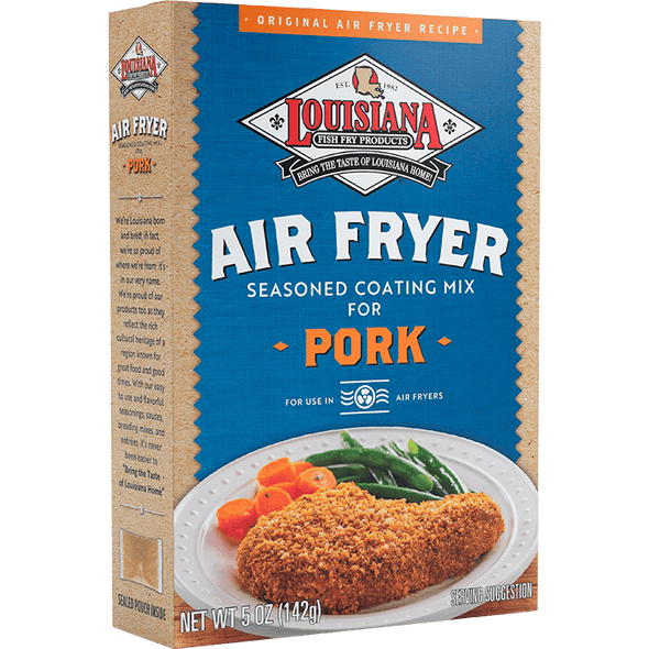 Louisiana Fish Fry Products 5 oz. Air Fryer Pork Coating Mix