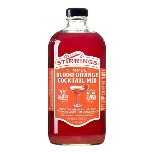 Stirrings 25.4 fl. oz. Non-Alcoholic Blood Orange Cocktail Mix