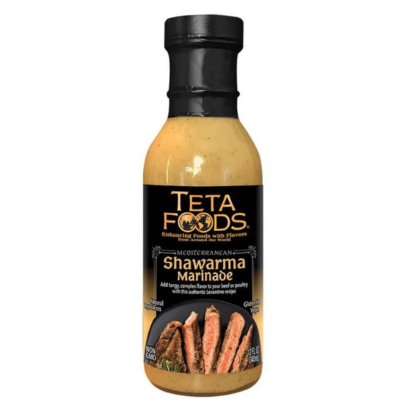 Teta Foods 12 fl. oz. Shawarma Marinade