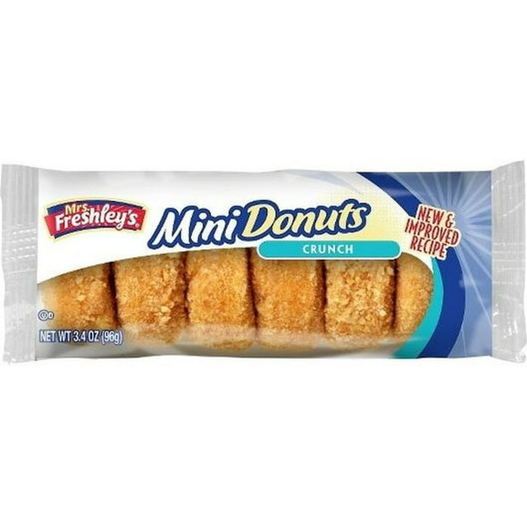 Mrs. Freshley's 3.4 oz. Crunch Mini Donuts