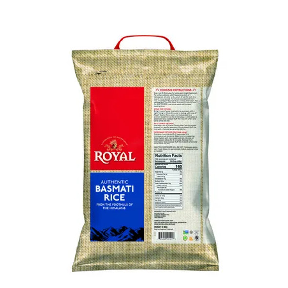 Royal 10-Pounds Authentic Basmati Rice