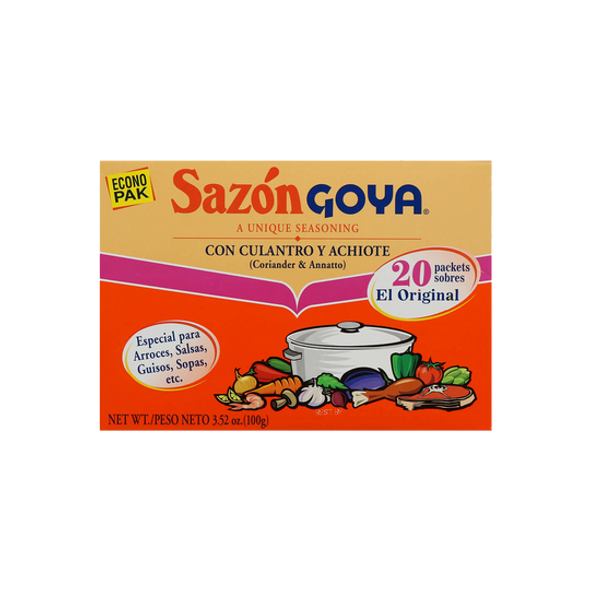 Goya® 3.52 oz. Sazón with Coriander and Annatto