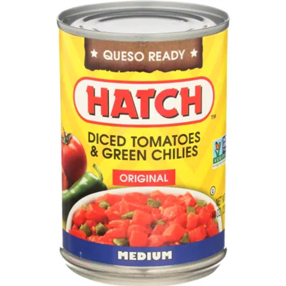 HATCH 10 oz. Original Medium Diced Tomatoes & Green Chilies