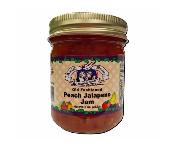 Amish Weddings® 9 oz. Old Fashioned Peach Jalapeno Jam