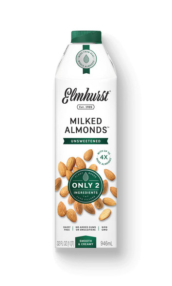 Elmhurst 32 fl. oz. Unsweetened Almond Milk