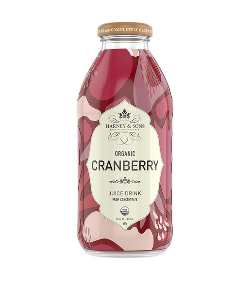 Harney & Sons 16 fl. oz. Organic Cranberry Juice Drink