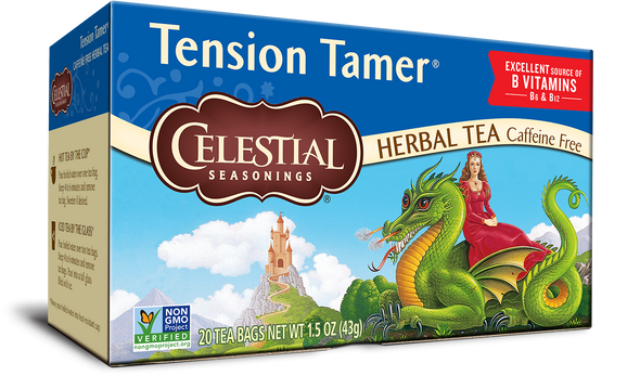Celestial Tension Tamer Herbal Tea (20 Tea Bags)