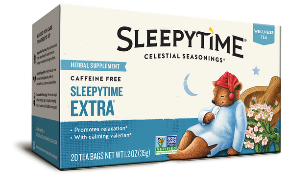 Celestial Sleepytime Extra Herbal Supplement Tea (20 Tea Bags)