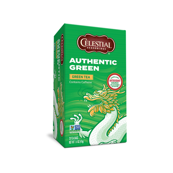 Celestial Authentic Green Tea (20 Tea Bags)
