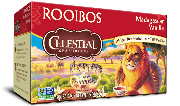 Celestial Madagascar Vanilla Red Tea (20 Tea Bags)