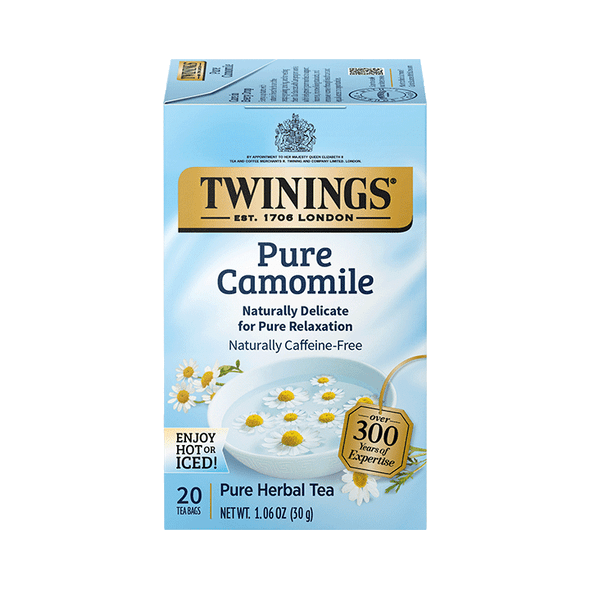 Twining Pure Chamomile Herbal Tea (20 Tea Bags)