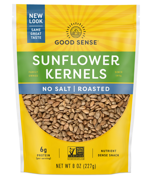 Good Sense 8 oz. Roasted & Unsalted Sunflower Kernels