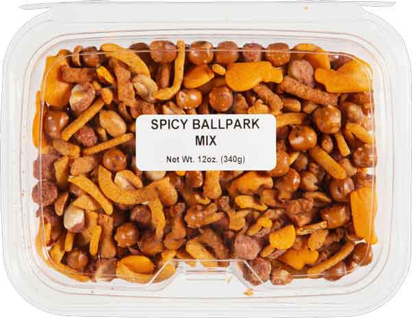 Kitch'n Snacks 12 oz. Spicy Ballpark Mix Tub