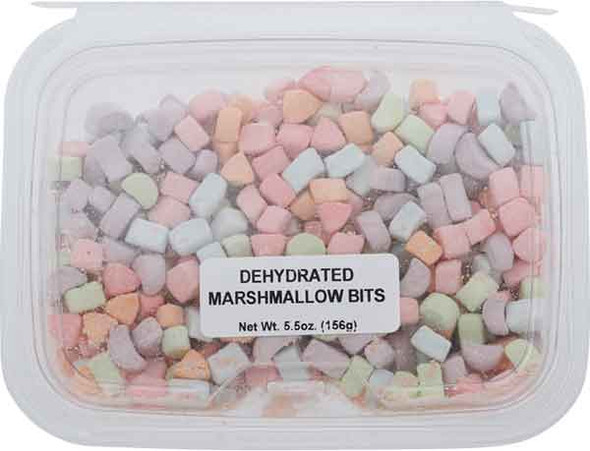 Kitch'n Snacks 5.5 oz. Assorted Dehydrated Marshmallow Bits Tub